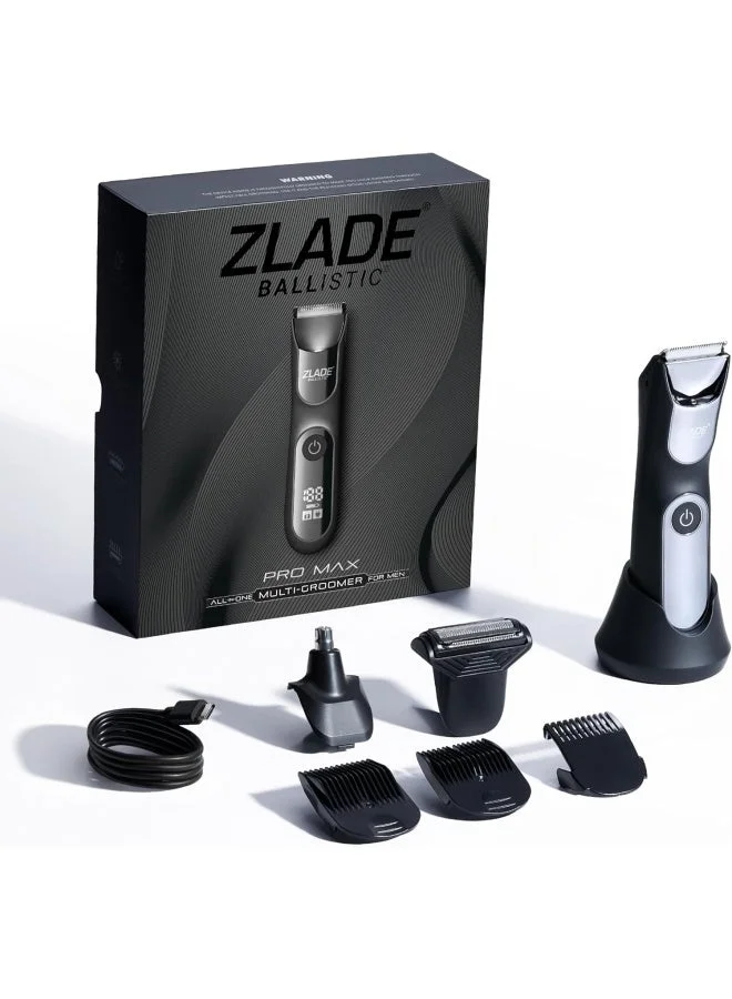 زلاد ماكينة حلاقة    و   | ماكينة حلاقة احترافية متعددة للرجال | لاسلكية، مقاومة للماء، ودقيقة | ماكينة حلاقة شعر ولحية الكل في واحد